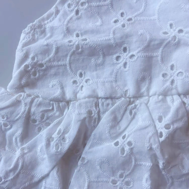 White Newborn Dress