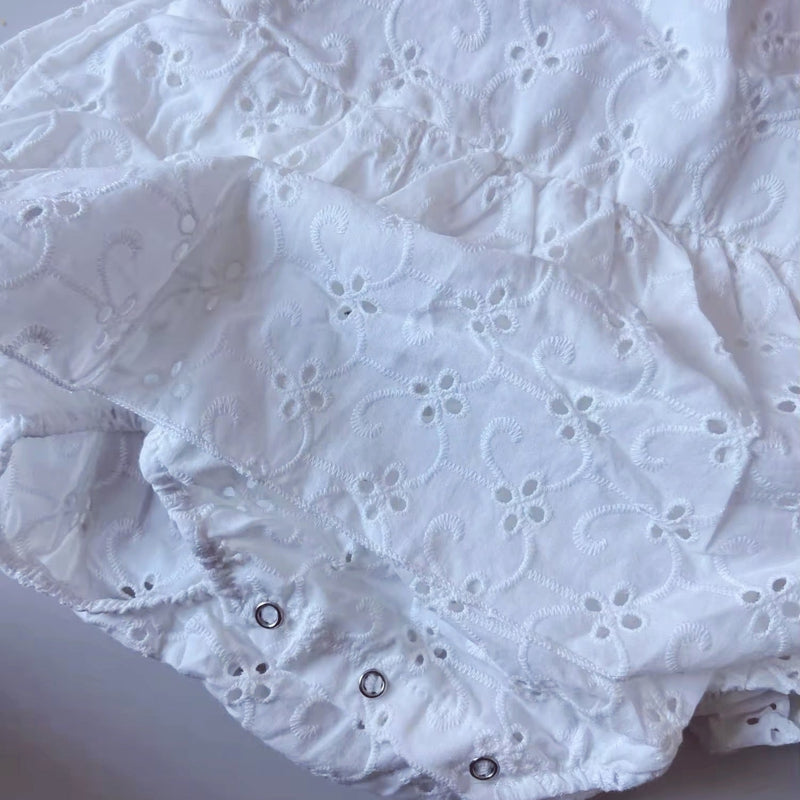 White Newborn Dress