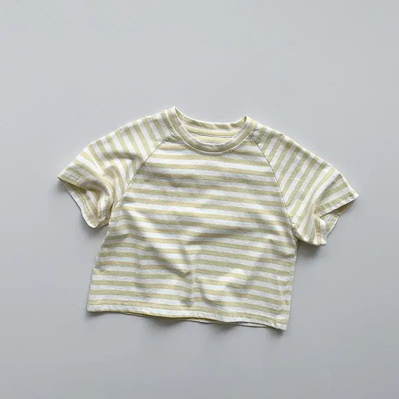 Short Sleeve Striped Tee