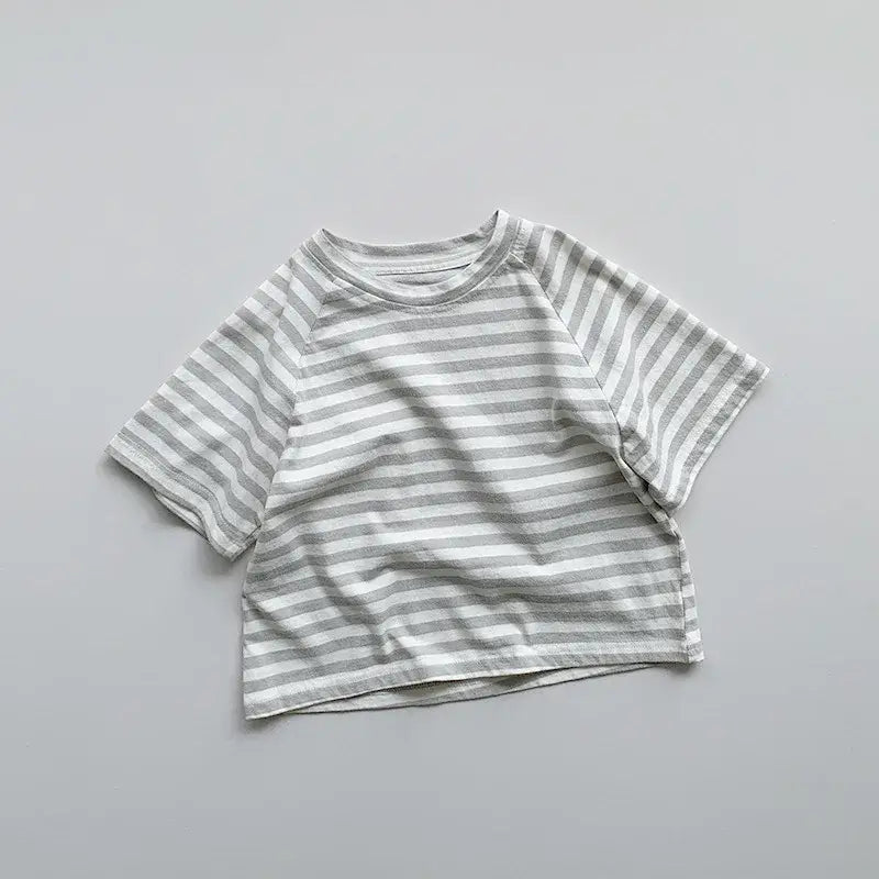Short Sleeve Striped Tee