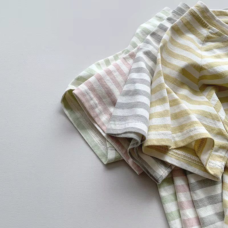Short Sleeve Striped Tee