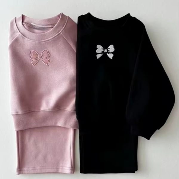 BOW SWEAT SET