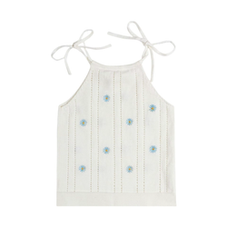 Strappy 'Blue Daisy' Top