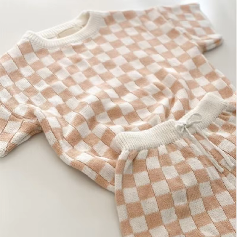 Checked in T-shirt