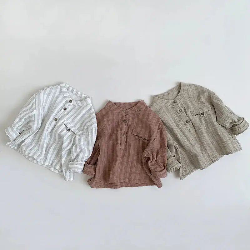 Long Sleeve Lightweight Boys Shirt