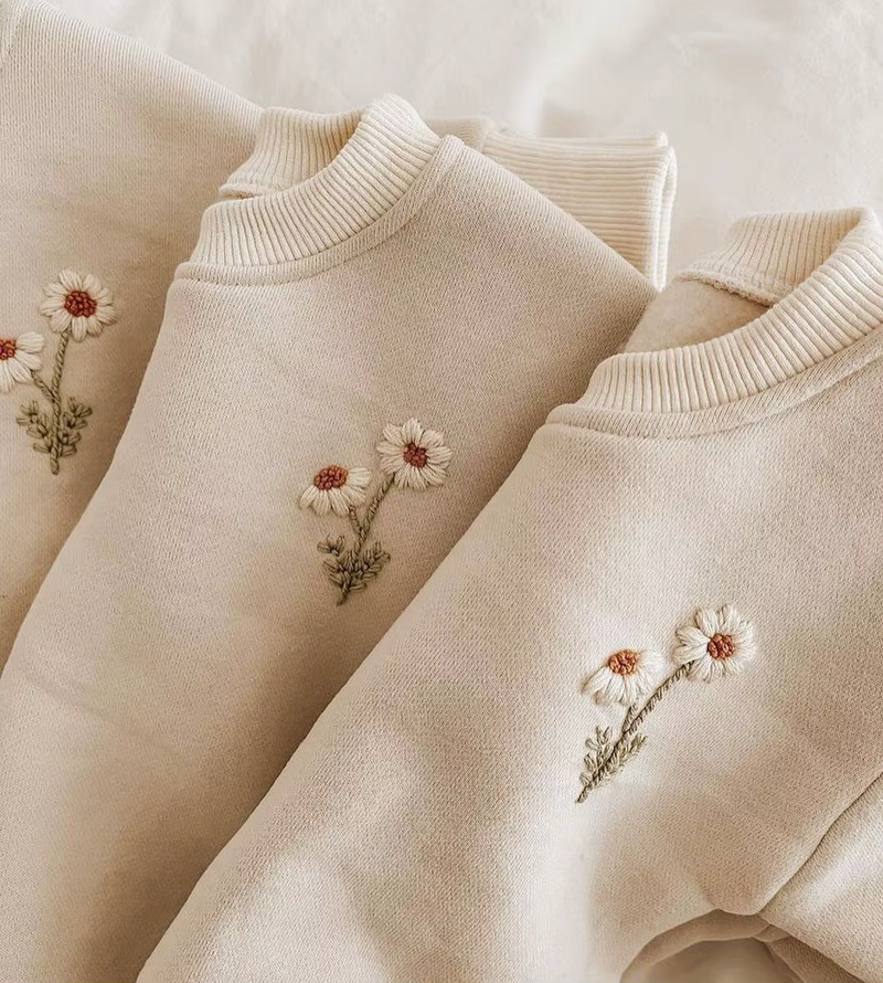 Neutral Sweatshirt&Joggers Set