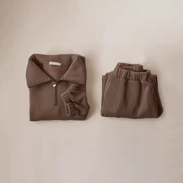 Zip Sweatshirt&Joggers Set