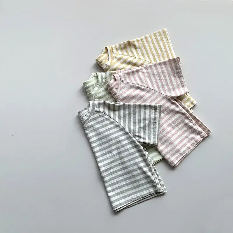 Short Sleeve Striped Tee