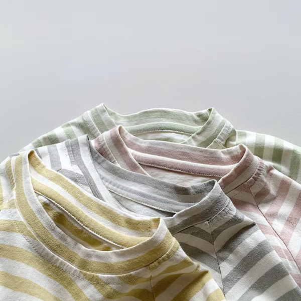 Short Sleeve Striped Tee
