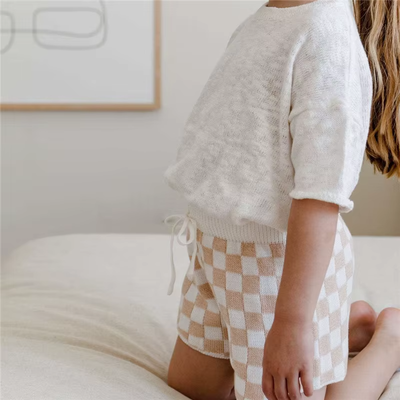Checked In Shorts