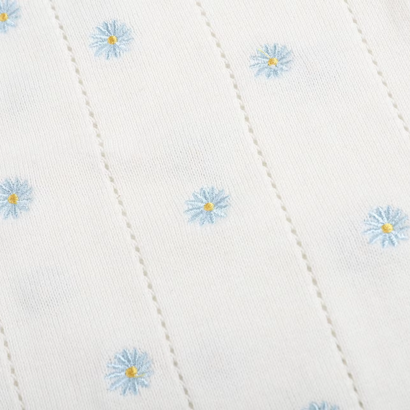 Strappy 'Blue Daisy' Top