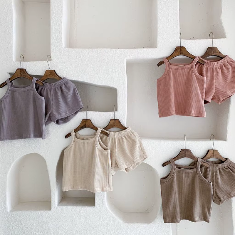 Waffle Cotton Set