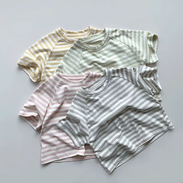 Short Sleeve Striped Tee