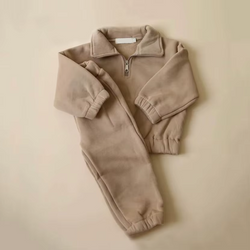 Zip Sweatshirt&Joggers Set