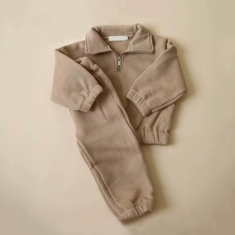 Zip Sweatshirt&Joggers Set