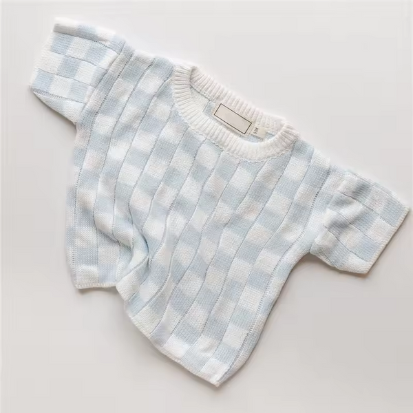 Checked in T-shirt