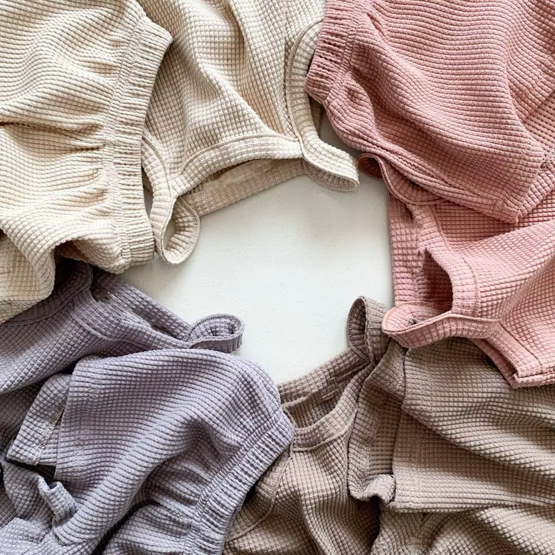 Waffle Cotton Set