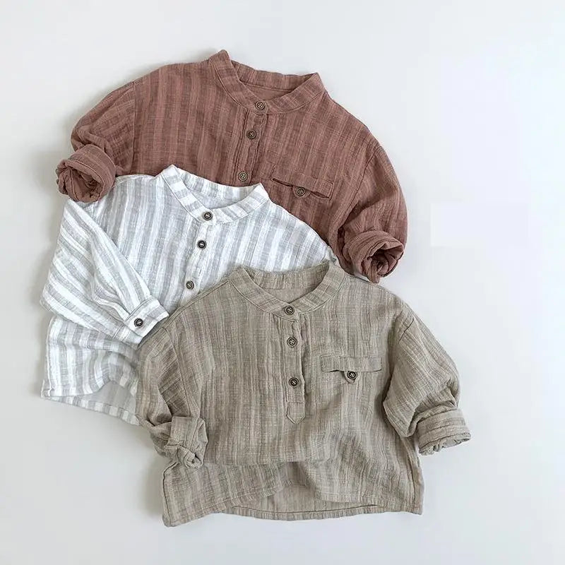 Long Sleeve Lightweight Boys Shirt